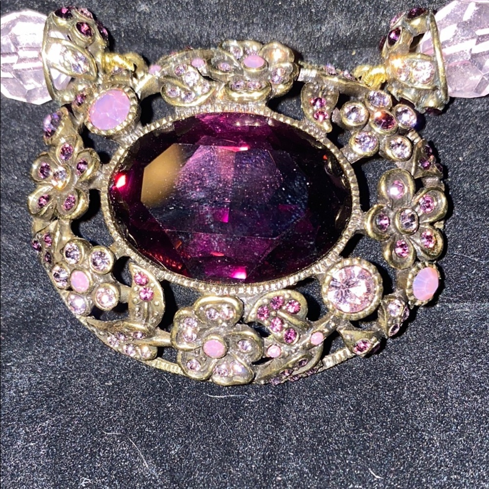 Heidi Daus "Spring Bling" Necklace and Earrings - Picture 4 of 7